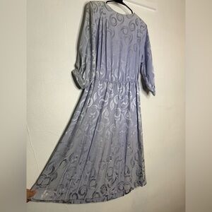 Vintage 100% Silk Purple Argenti Dress